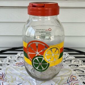 Carlton Glass Vintage Pitcher - 3L USA